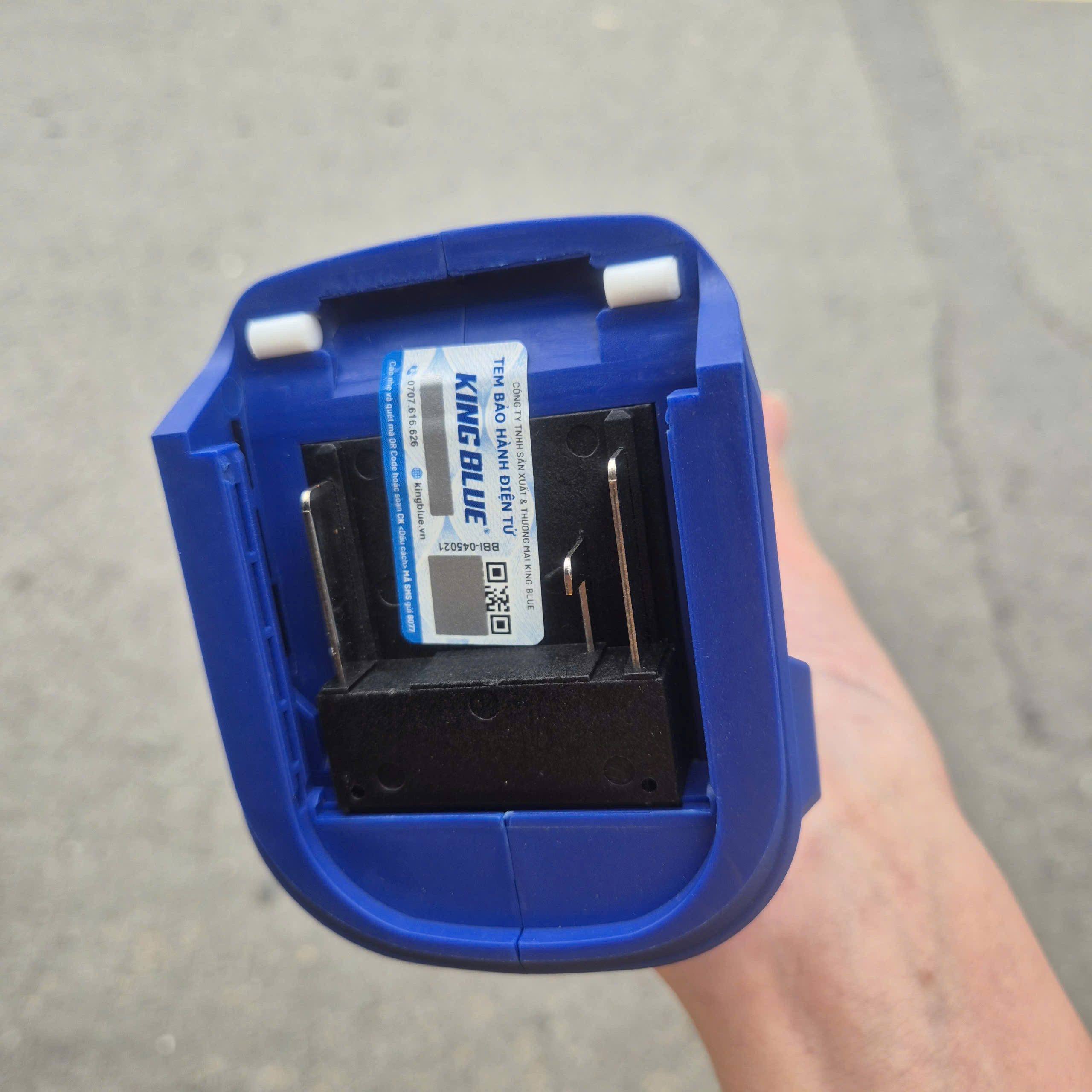 Máy mài góc dùng pin 18V KINGBLUE K18MGS (Đĩa 100mm) - Thân máy