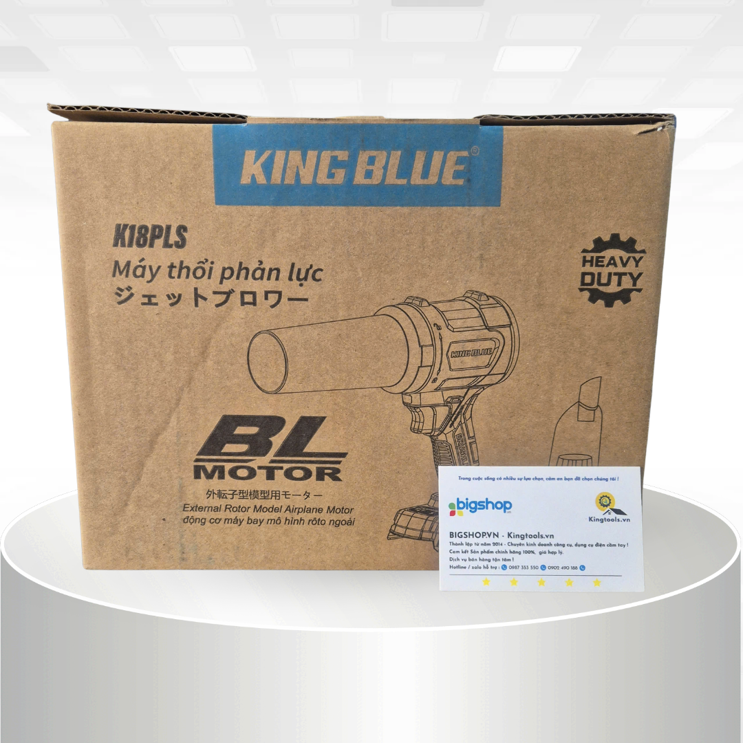 Máy thổi phản lực dùng pin 18V KINGBLUE K18PLS - Thân máy