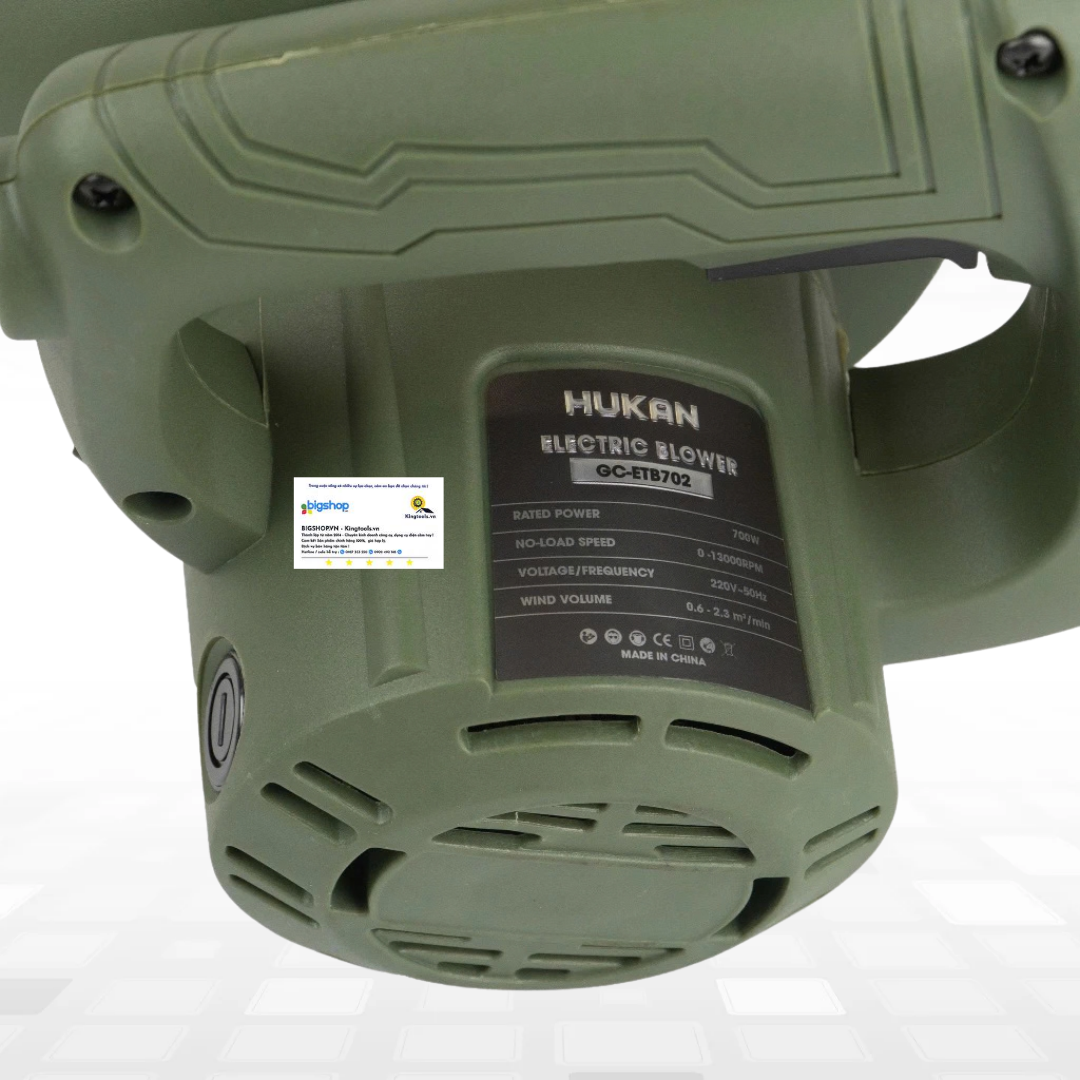 Máy thổi và hút bụi điện HUKAN GC-ETB702 (Công suất 700W)