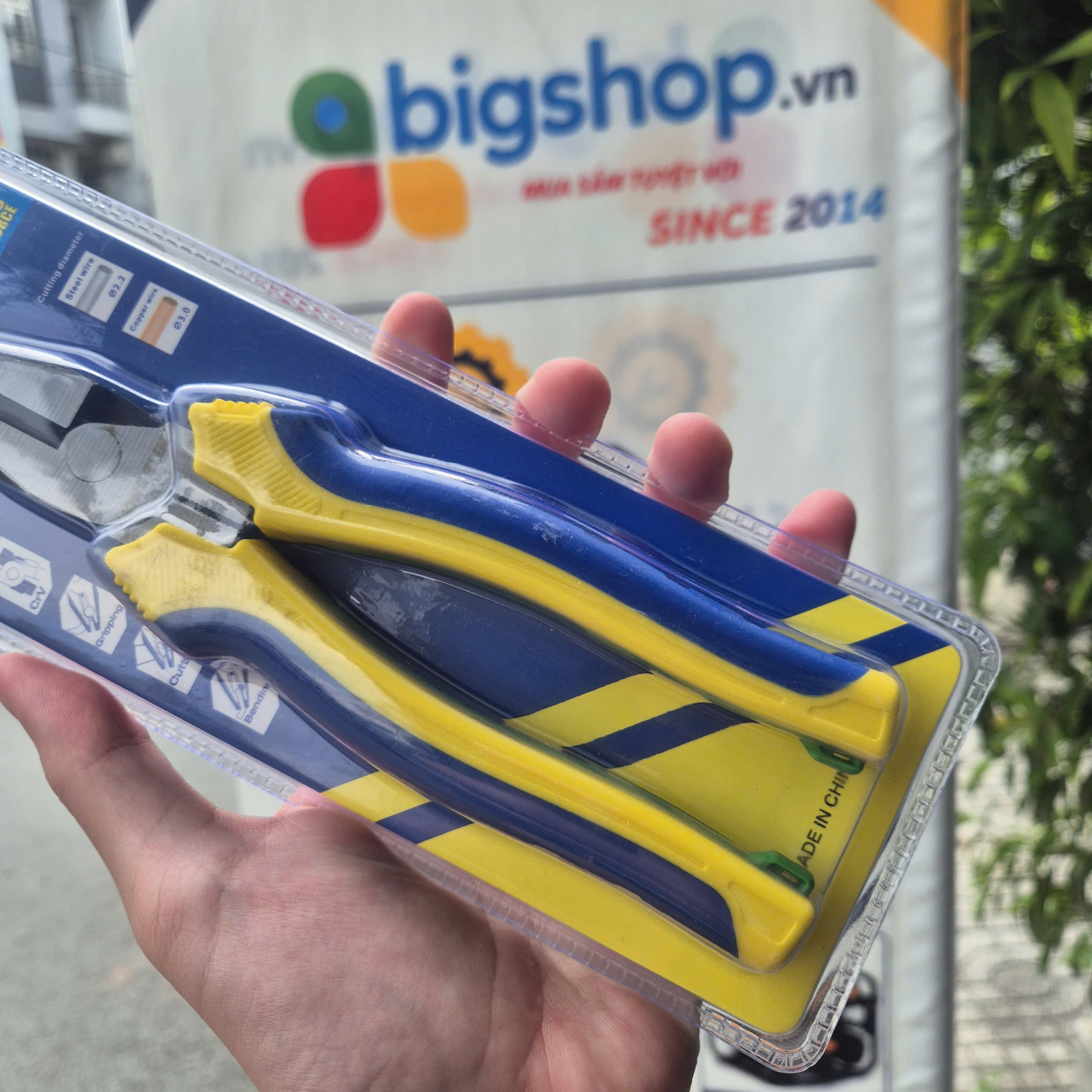 Kìm điện KINGBLUE KC1-08 (Kích thước 8 inch)