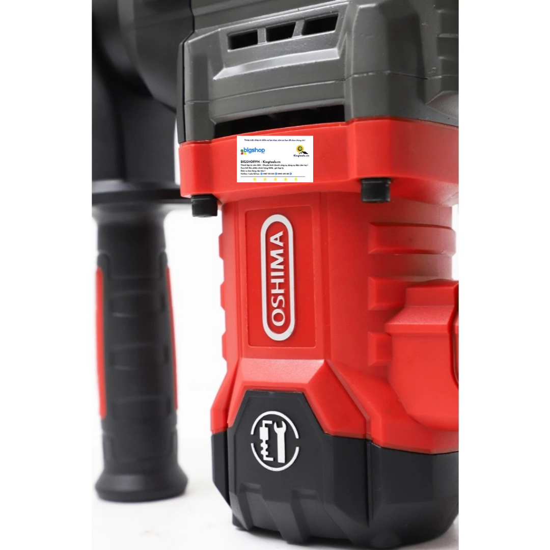 Máy đục bê tông 17mm OSHIMA MD-1300 (Công suất 1300W)