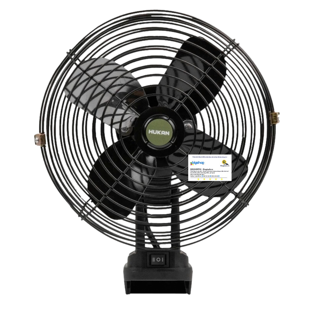 Quạt dùng pin 21V HUKAN GC-EFBM5408 (Kích thước 8 inch) - Thân máy