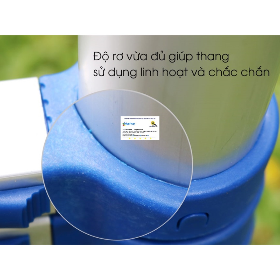 Thang nhôm rút đơn NIKAWA NK-60 (15 bậc, cao 5m8, tải trọng 150kg)