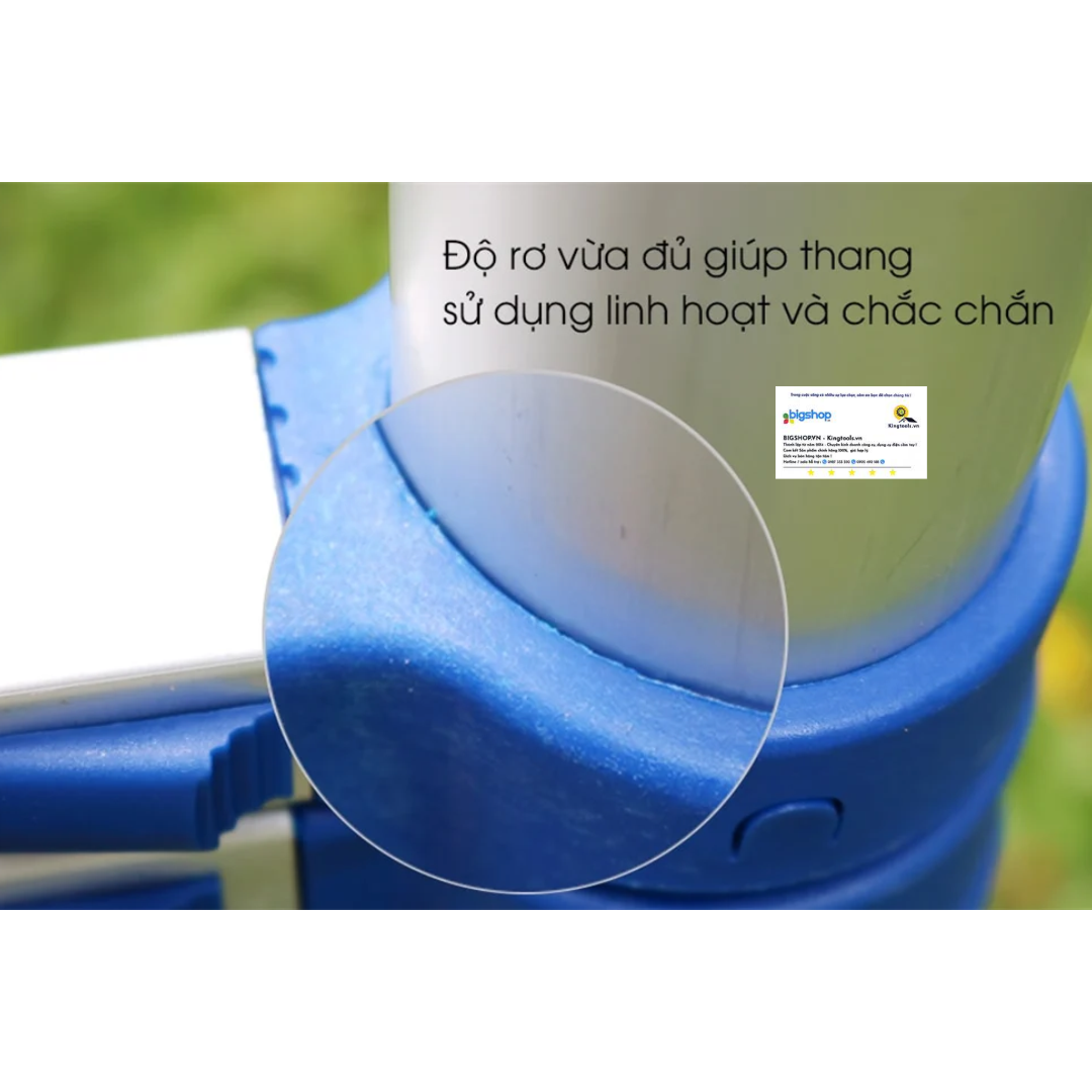 Thang nhôm rút đơn NIKAWA NK-48 (14 bậc, cao 4m8, tải trọng 150kg)