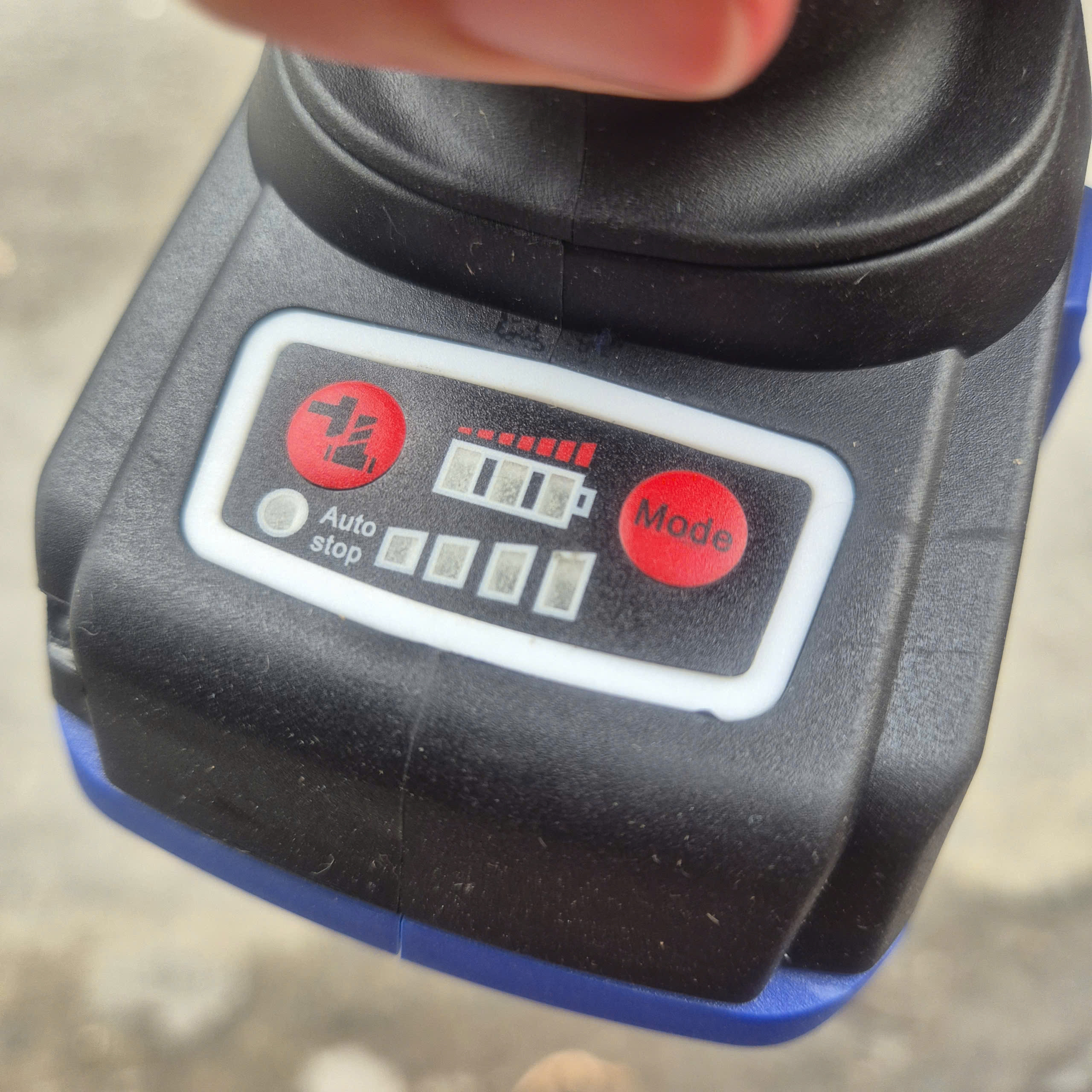 Máy siết bulong dùng pin 18V KINGBLUE K18SFS (Lực siết 1000Nm) - Thân máy
