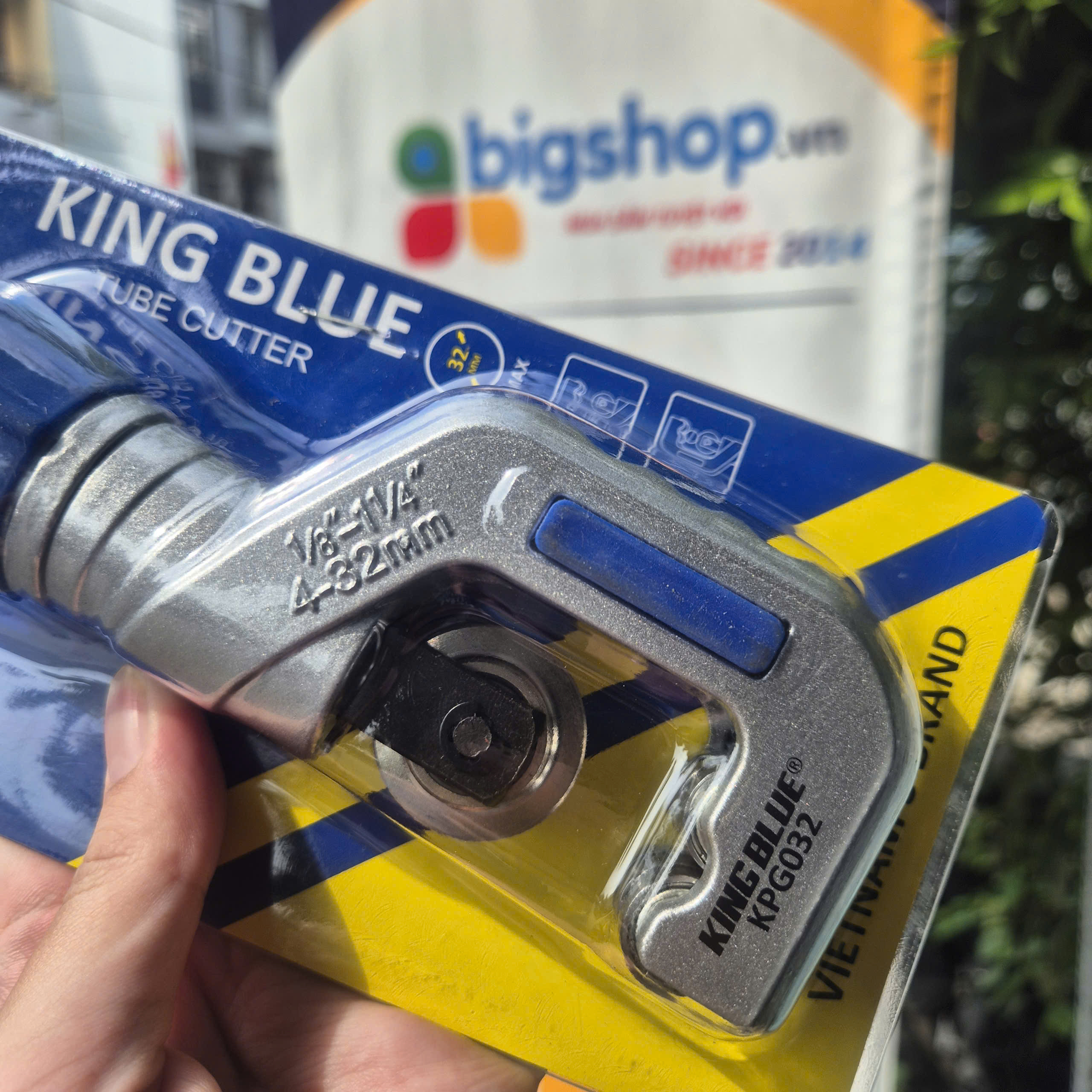 Dao cắt ống kim loại KINGBLUE KPG-032 (Phạm vi cắt đến 32mm)
