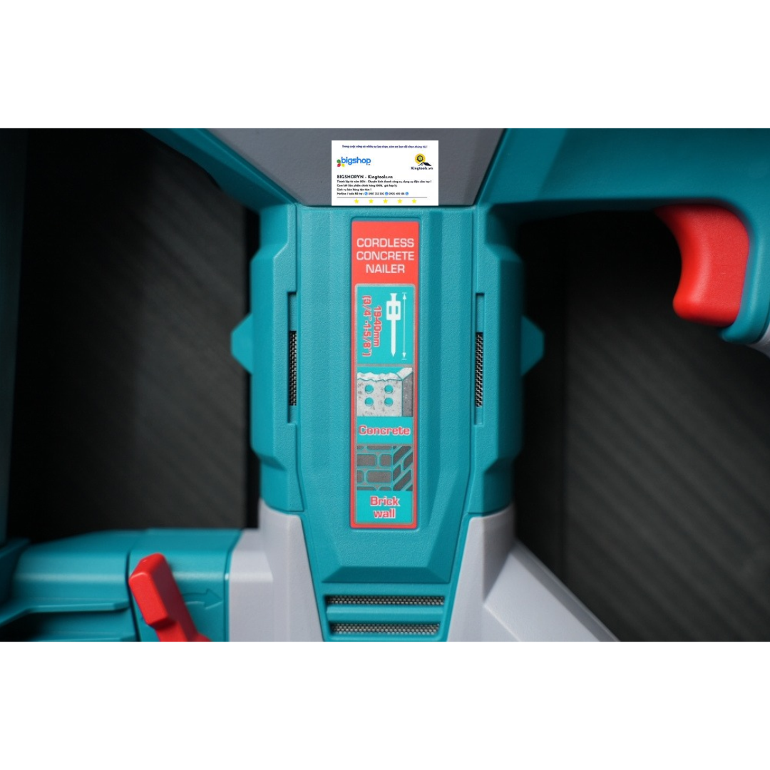 Máy bắn đinh bê tông dùng pin 20V TOTAL TCNLI9005 - Thân máy