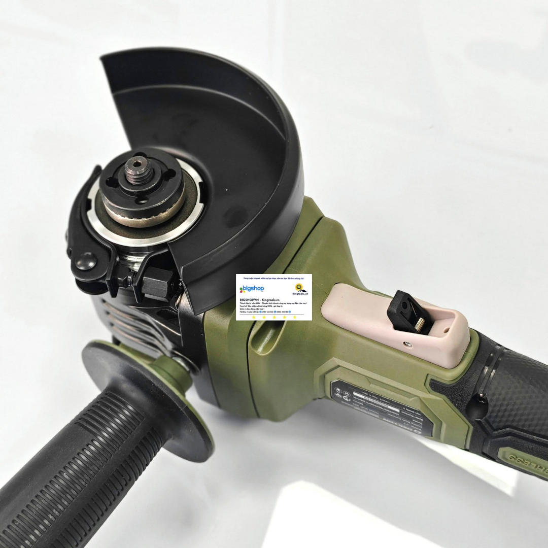 Máy mài góc dùng pin 21V DEKTON M21-AG1102XGLB (Không bánh răng) - Thân máy