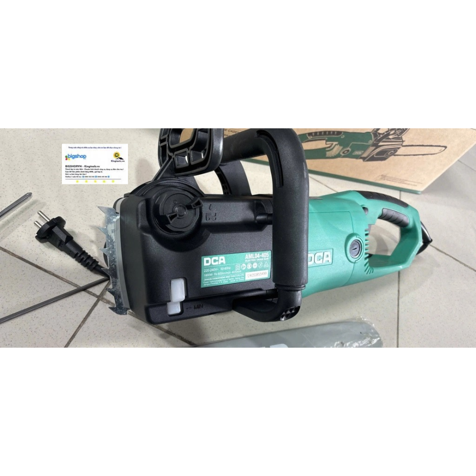 Máy cưa xích điện DCA AML04-405 (Công suất 1800W, dài 405mm)