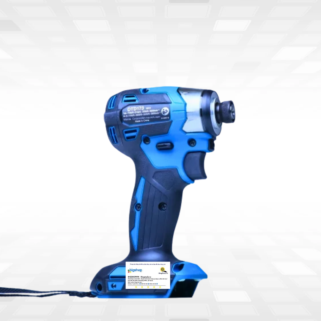 Máy vặn vít dùng pin 18V MAKITA DTD173Z (Lực siết 180Nm) - Thân máy