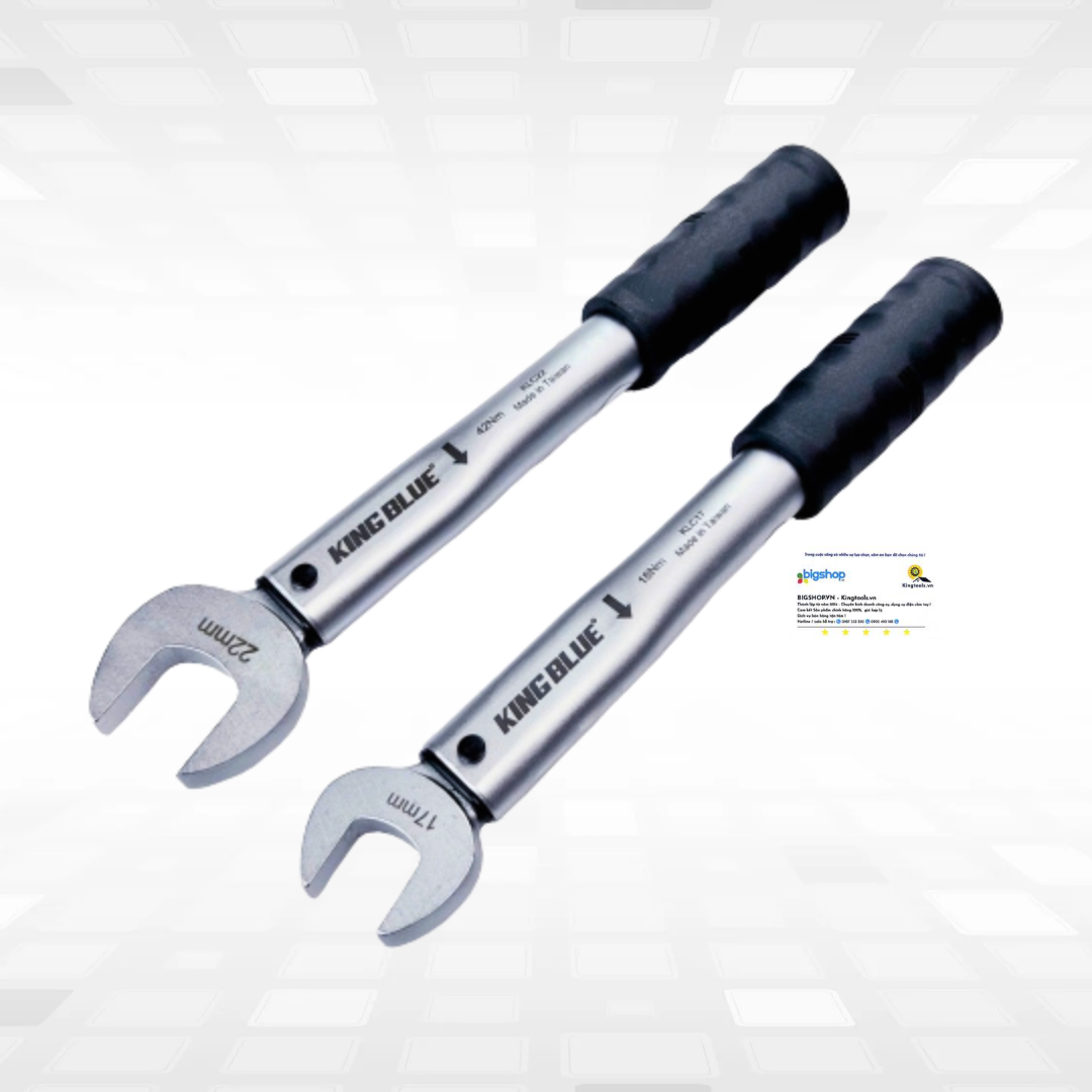 Bộ cờ lê lực KINGBLUE KLC17/22 (Mã bộ: H03LT1722 - 2 kích thước 17 và 22mm)