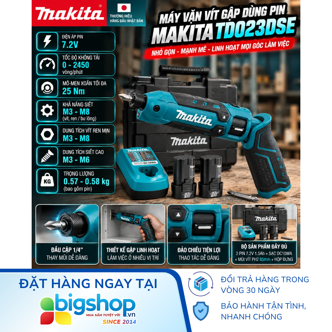 MAKITA TD023DSE