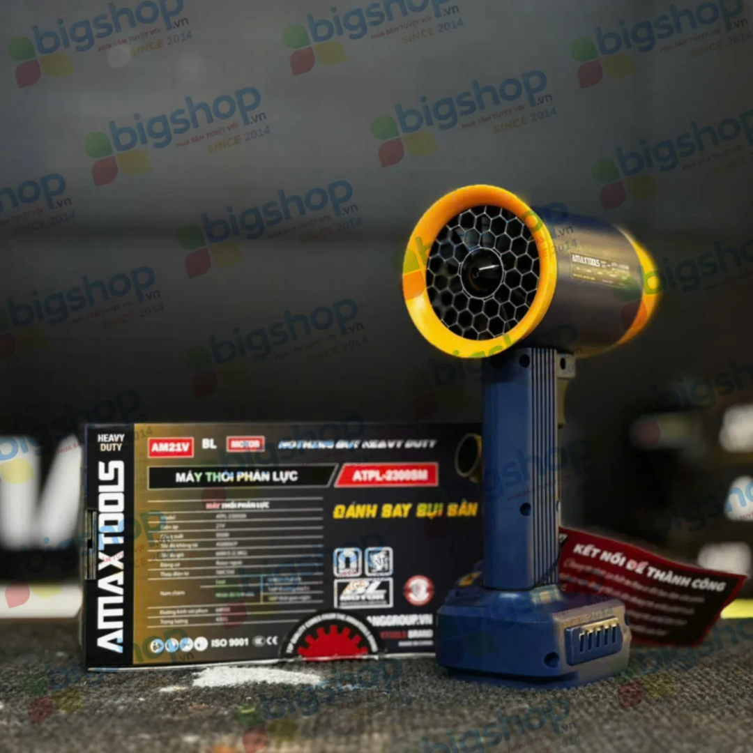 Máy thổi phản lực dùng pin 21V AMAXTOOLS ATPL-2300SM (Công suất 950W) - Thân máy