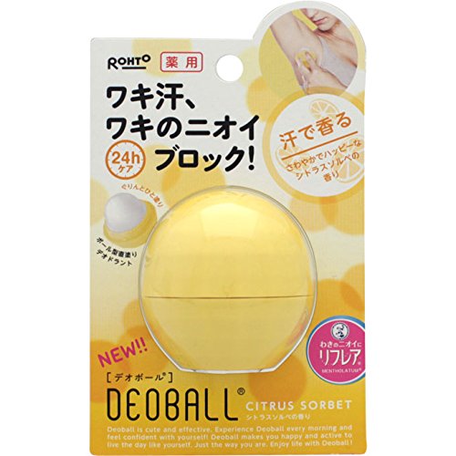 Lăn khử mùi Rohto DeoBall Nhật Bản 15g
