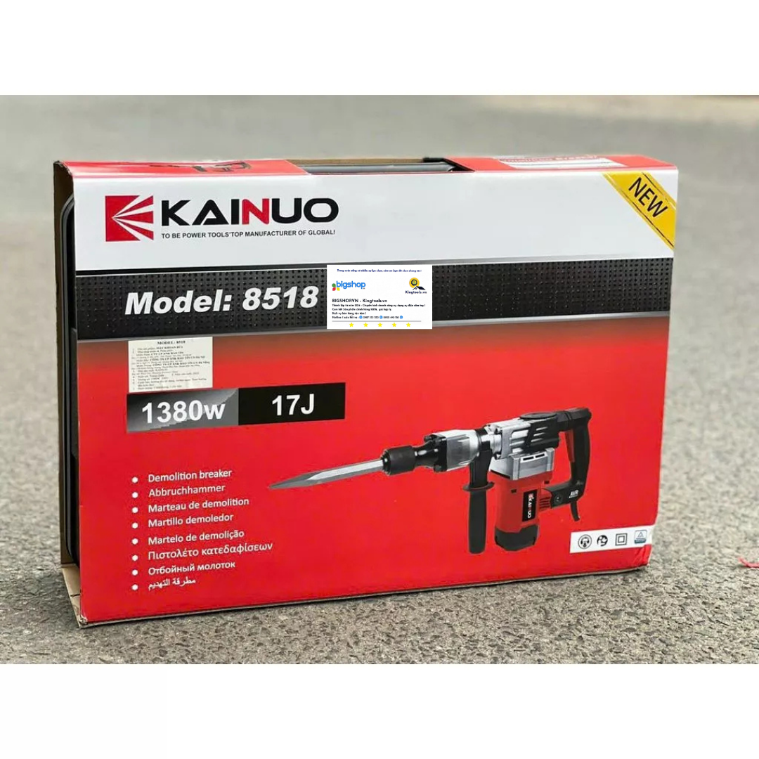 Máy đục bê tông KAINUO 8518A - Công suất 1400W