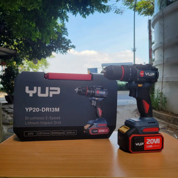 Máy khoan pin 16V nội địa Trung YUPAI  YP20 DR13M (Full bộ 1 pin)