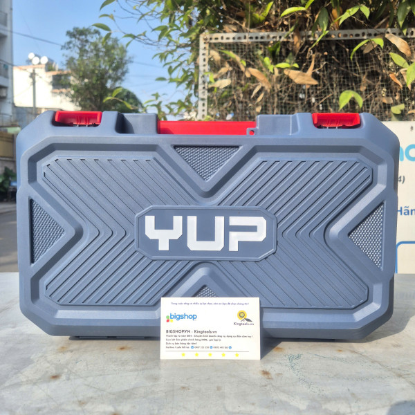 Máy khoan pin YUPAI YP20 DR13M 13mm có búa, 20V, 60N  (2 pin 2Ah, sạc, hộp nhựa)