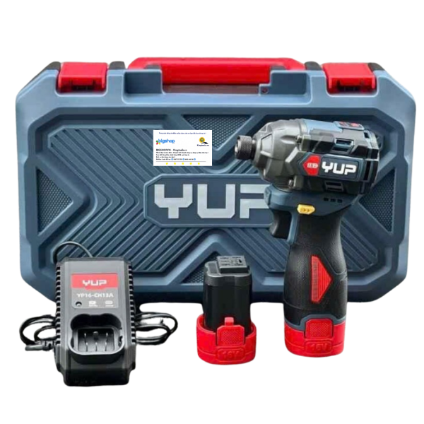 Máy siết vít dùng pin YUPAI YP16-W150B (Lực siết 150Nm)