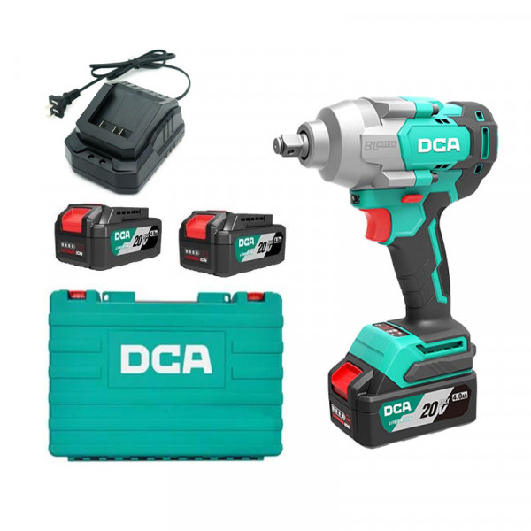 Máy Siết Bu Lông Dùng Pin 20V DCA  ADPB698FK (2 Pin 5.0Ah & Sạc)