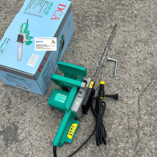 Máy cưa xích điện DCA AML03-405 (Công suất 1300W, dài 405mm)