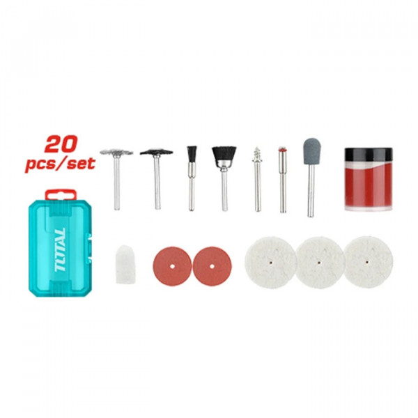 Bộ 20 linh kiện máy mài khuôn TOTAL TAKMG6020