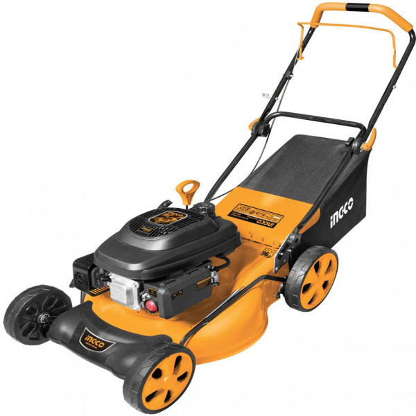 Máy cắt cỏ, làm vườn dùng xăng 3500W - 196CC, hệ thống tự hành Ingco GLM196202