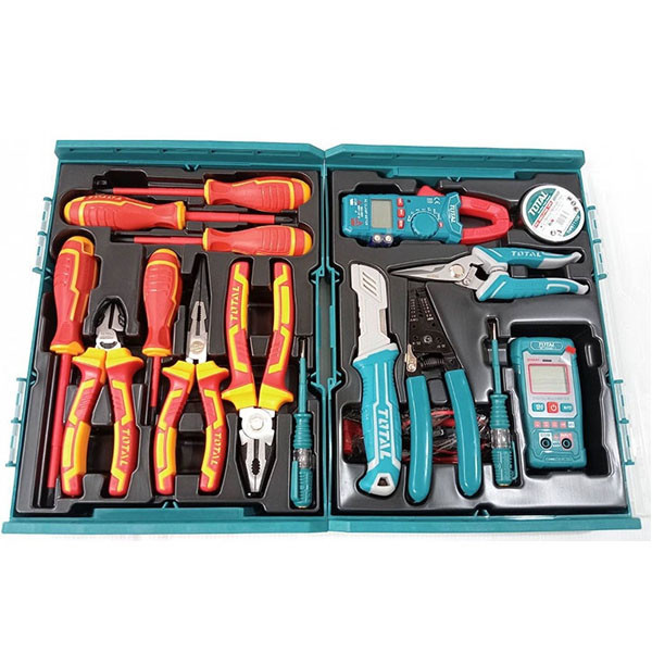 Bộ 16 công cụ thợ điện TOTAL TOS23063