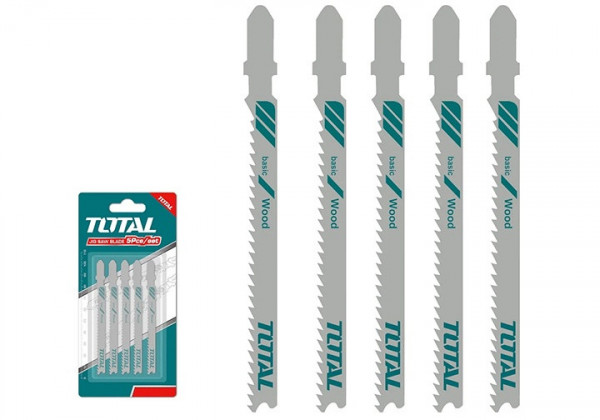 Bộ 5 lưỡi cưa lọng gỗ 10 răng TOTAL TAC51101B