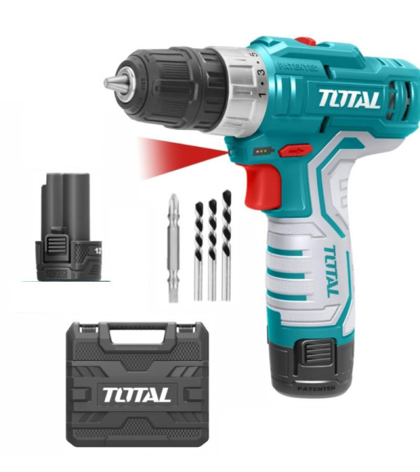 Máy khoan búa pin 12V (không kèm dây & đầu sạc) TOTAL TIDLI12328