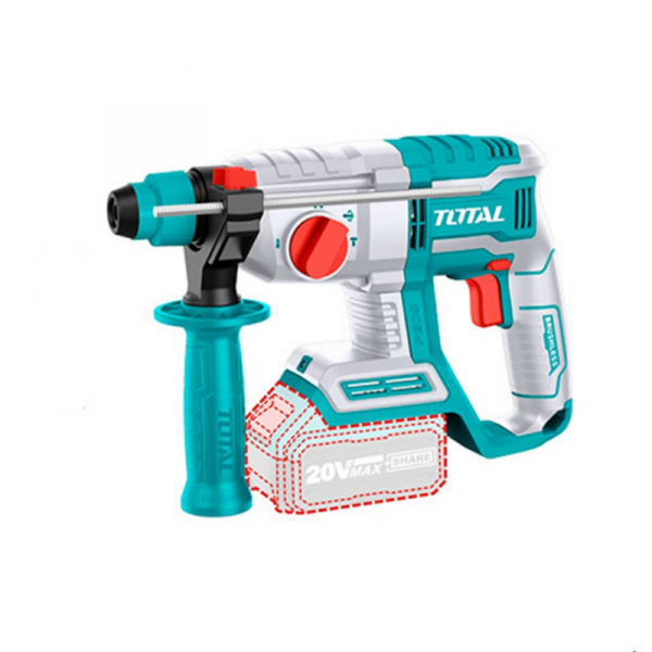 Máy khoan đục dùng pin 20V TOTAL TRHLI20208