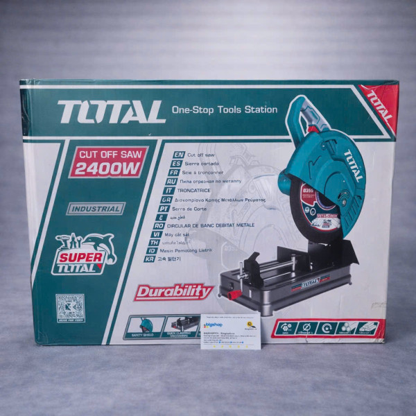 Máy cắt sắt TOTAL TS9243558 (CS 2400W, lưỡi 355mm)