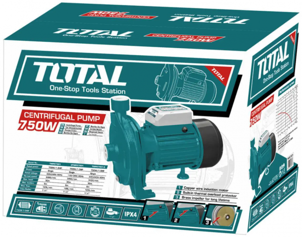 Máy bơm nước 1500W TOTAL TWP215006