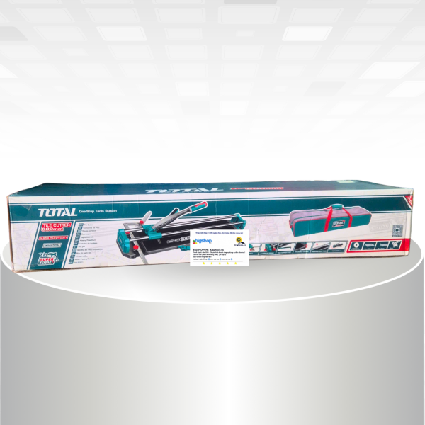Bàn cắt gạch đẩy tay 800mm, cắt dày 1,6cm TOTAL THT578002