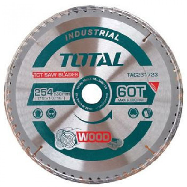 Lưỡi cưa GỖ (hợp kim TCT) TOTAL TAC231723