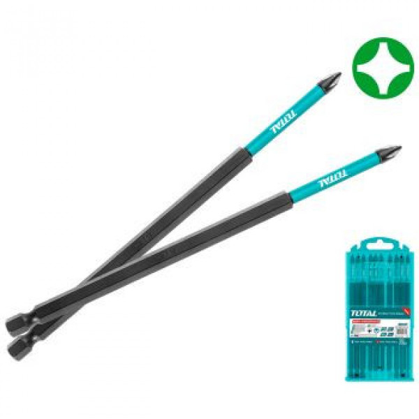 Bộ 10 mũi bắt vít PH1x200mm TOTAL TACIM16PH183