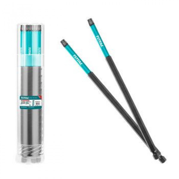 Bộ 10 mũi bắt vít T25x200mm TOTAL TACIM16T2583