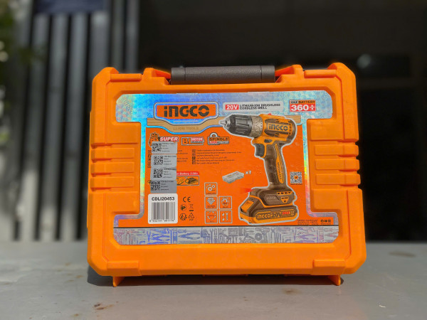 Máy khoan dùng pin 20V- 52Nm INGCO CDLI20453