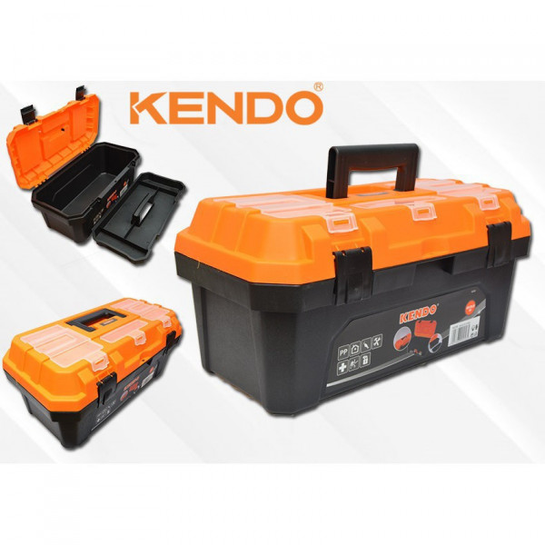 Hộp nhựa đựng dụng cụ 42x23x20cm KENDO 90256