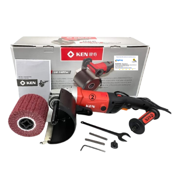 Máy mài bóng KEN 9412E (CS 1400W, bánh mài 120x100mm)
