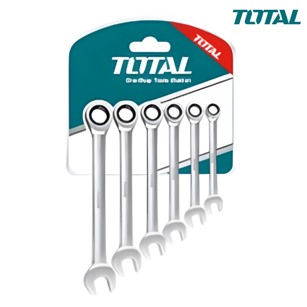 Bộ 6 Cờ lê miệng vòng 2 chiều TOTAL THT102RK566