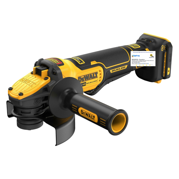 Máy mài góc dùng pin 20V DEWALT DCG416VSN-XJ - Đĩa 125mm, công tắc bóp (Thân máy)