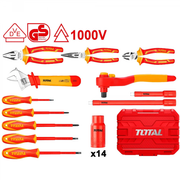 Bộ 26 công cụ cách điện TOTAL THKITH2601