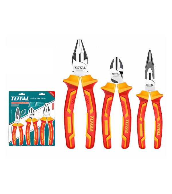 Bộ 3 kềm cách điện TOTAL THT2K0302