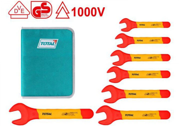 Bộ 7 cờ lê mở cách điện TOTAL THKISPA0701