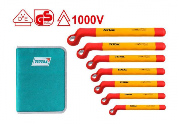 Bộ 7 cờ lê vòng cách điện TOTAL THKISPA0702