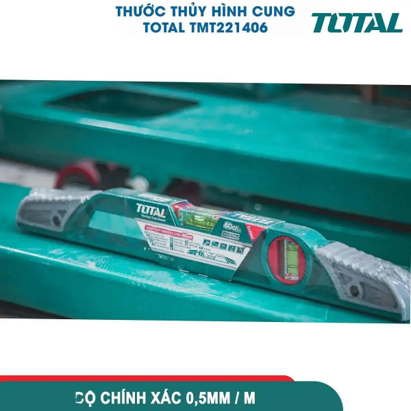 Thước thủy hình cung 40cm TOTAL TMT221406