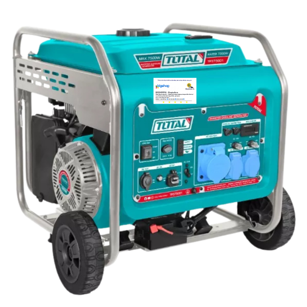 Máy phát điện dùng xăng biến tần 7.5KW TOTAL TP375001