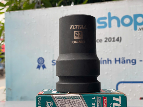 Đầu tuýp đen lục giác vuông 1 inch TOTAL THHISD0127L