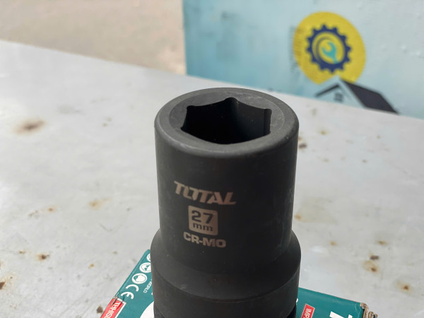 Đầu tuýp đen lục giác vuông 1 inch TOTAL THHISD0127L