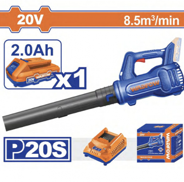 Máy thổi bụi dùng pin 20V- 8.5m3/min WADFOW WBLP521